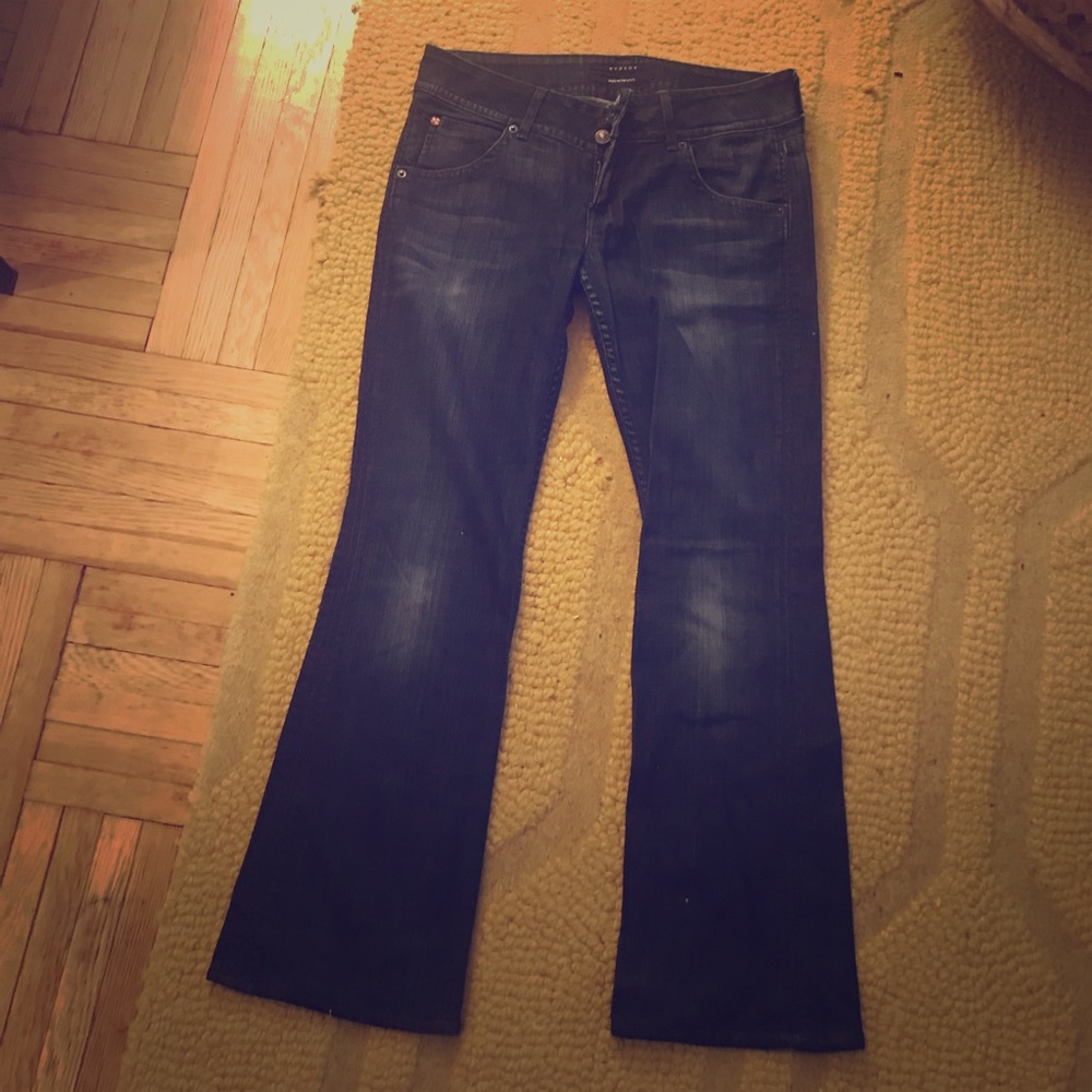 Hudson dark bootcut jean